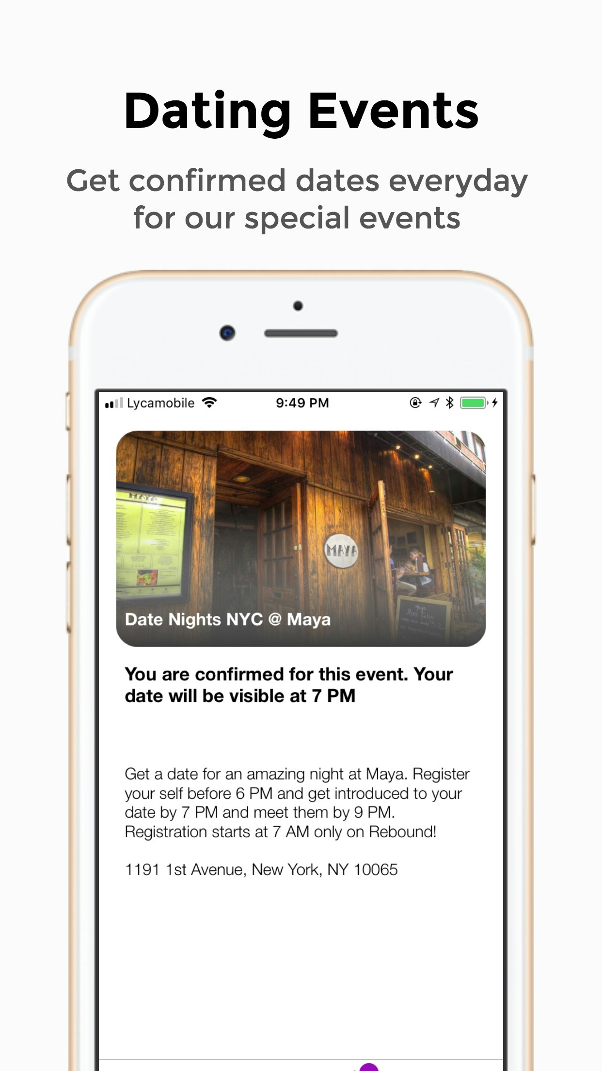 Rebound Offline Dating gallery image