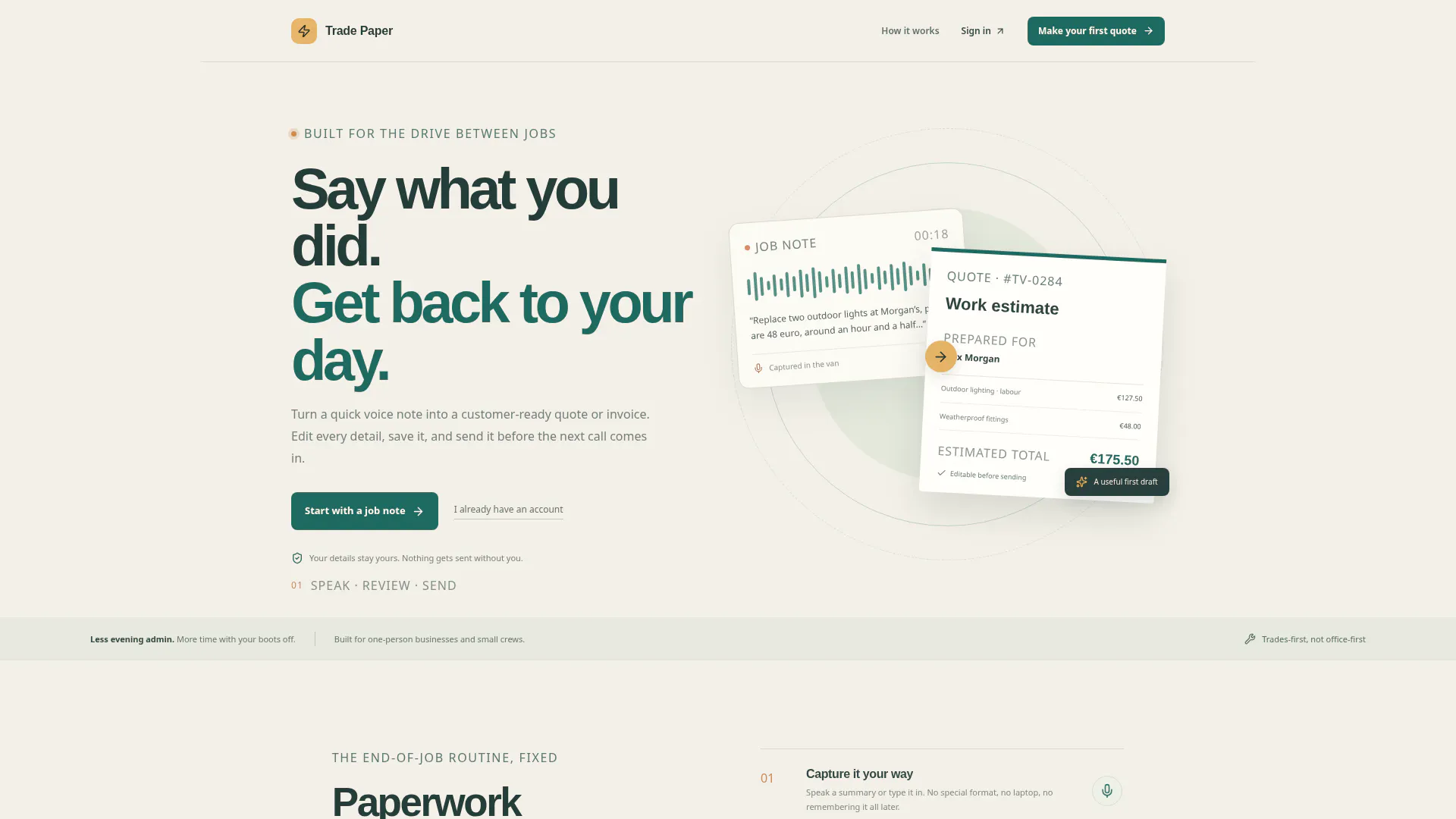 Trade Paper gallery image