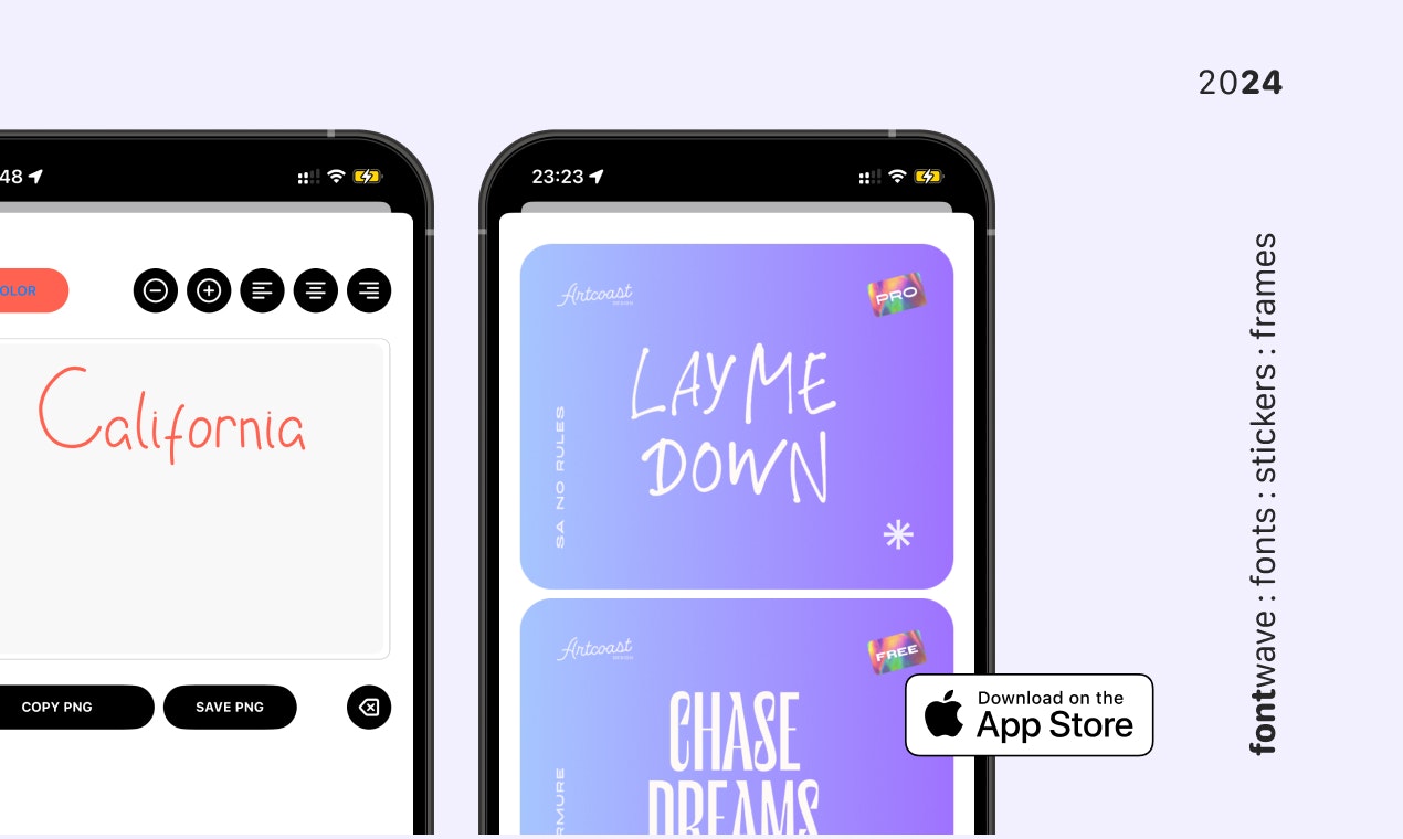 Font onda - Hermosos títulos para Instagram y Capcut media 4