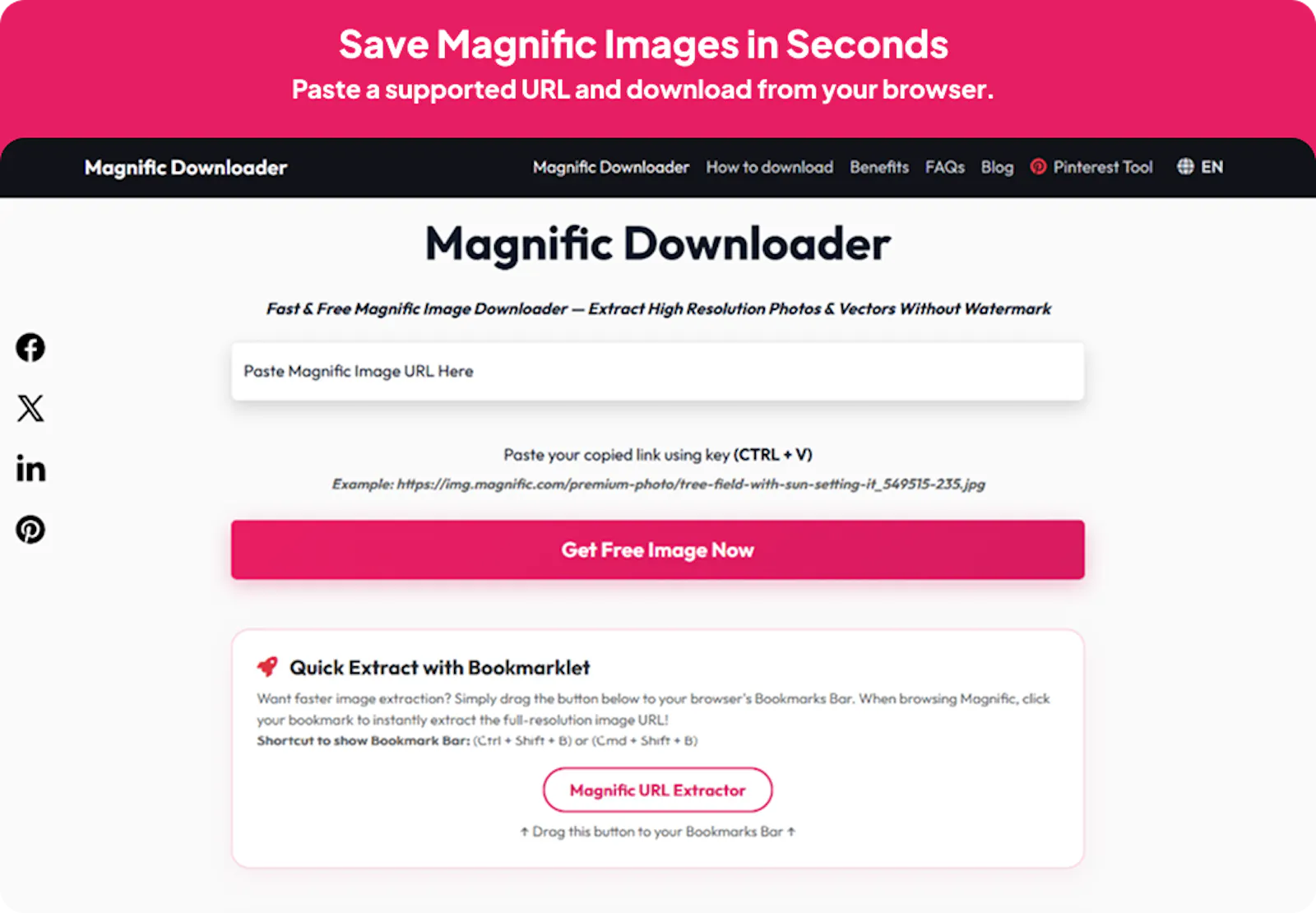 Magnific Downloader screenshot 1