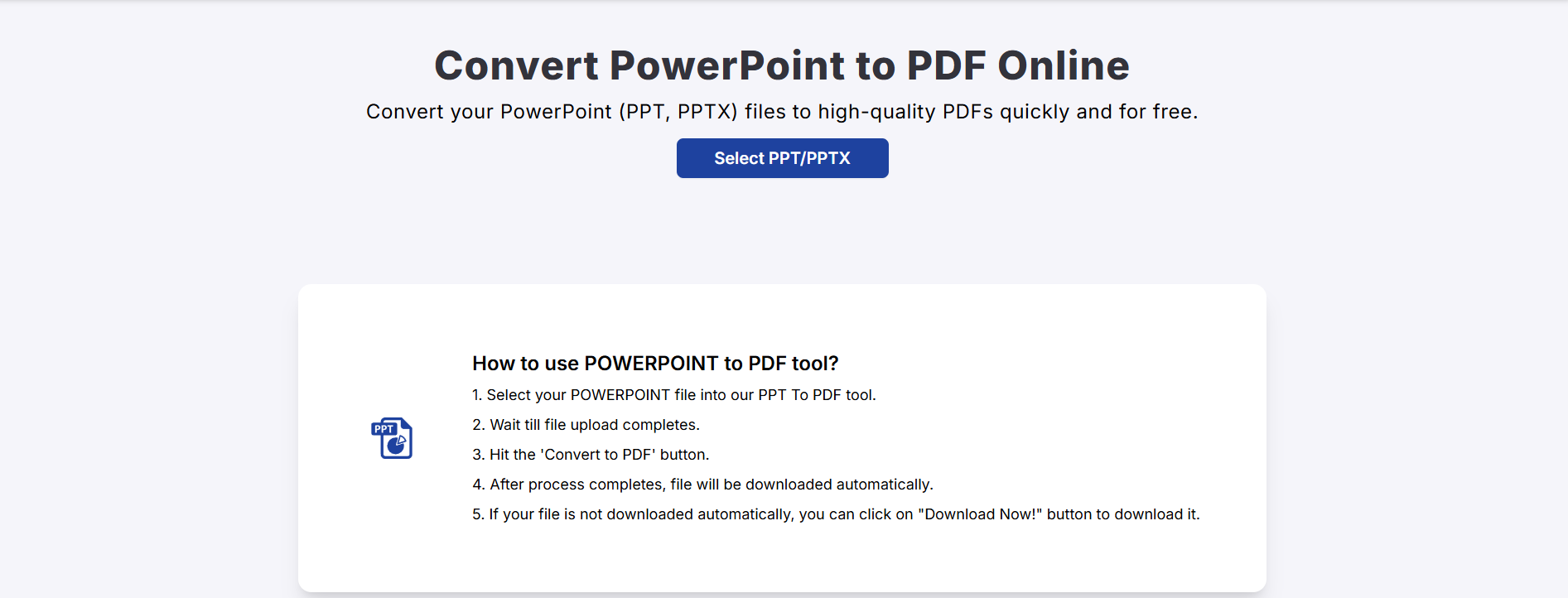 Media Penukar PDF atas - Alat PDF percuma, cepat, selamat untuk semua orang 6