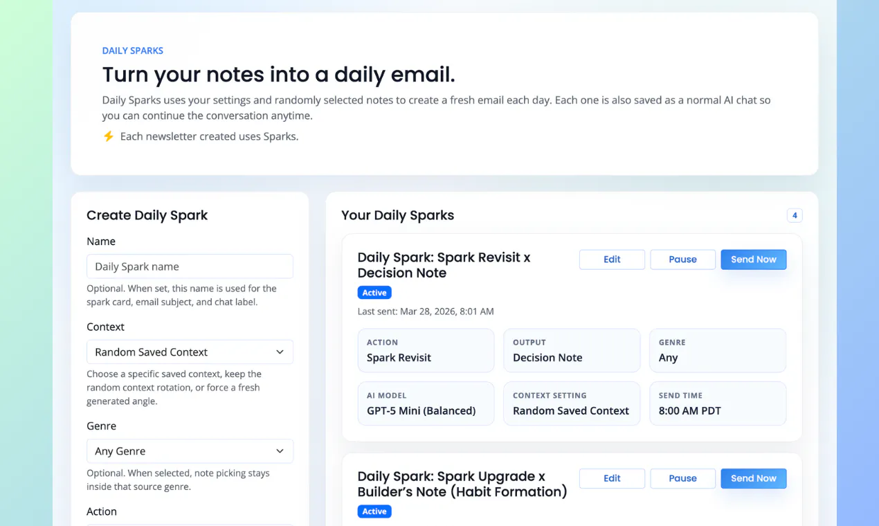 IdeaSpark screenshot 4