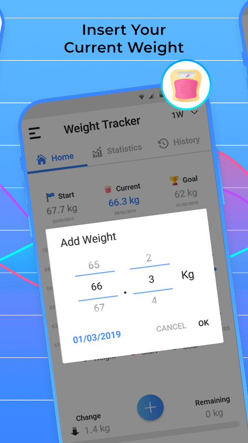 Weight Tracker with BMI Calculator gallery image