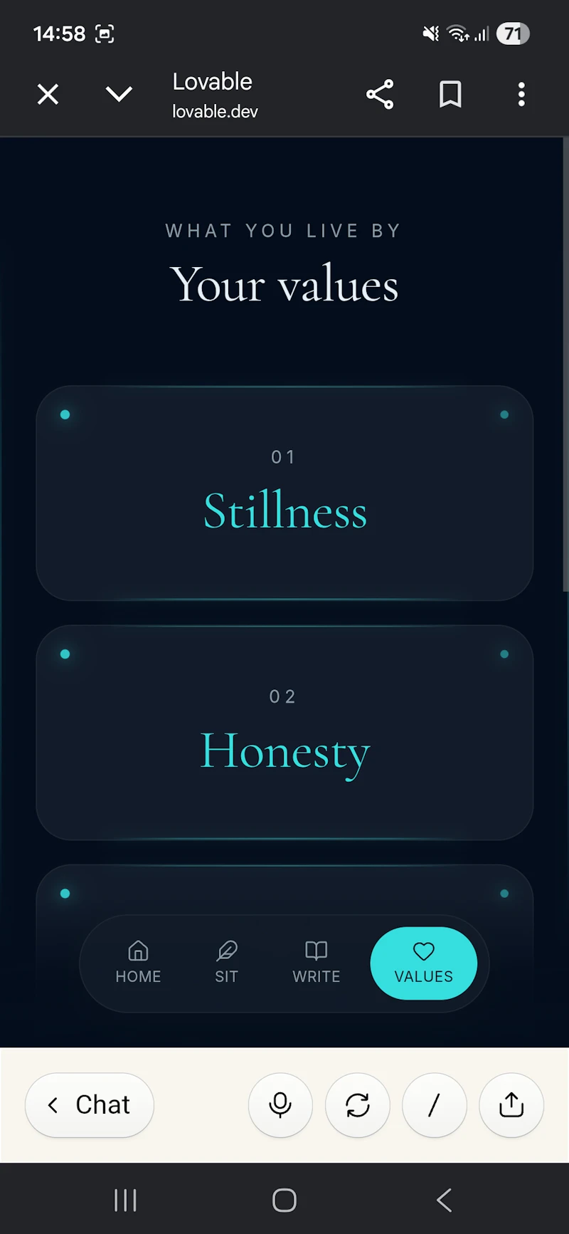 Sakin — A quiet space for presence screenshot 4
