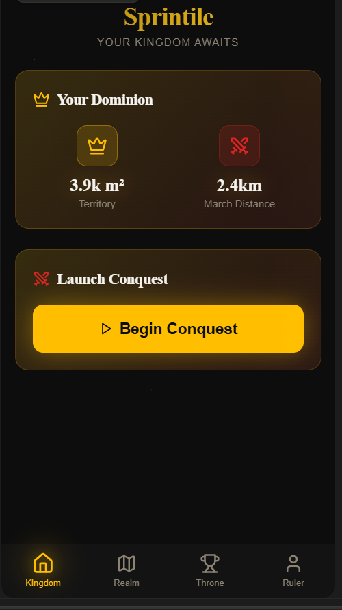 Sprintile - Main product screenshot demonstrating key features and user interface