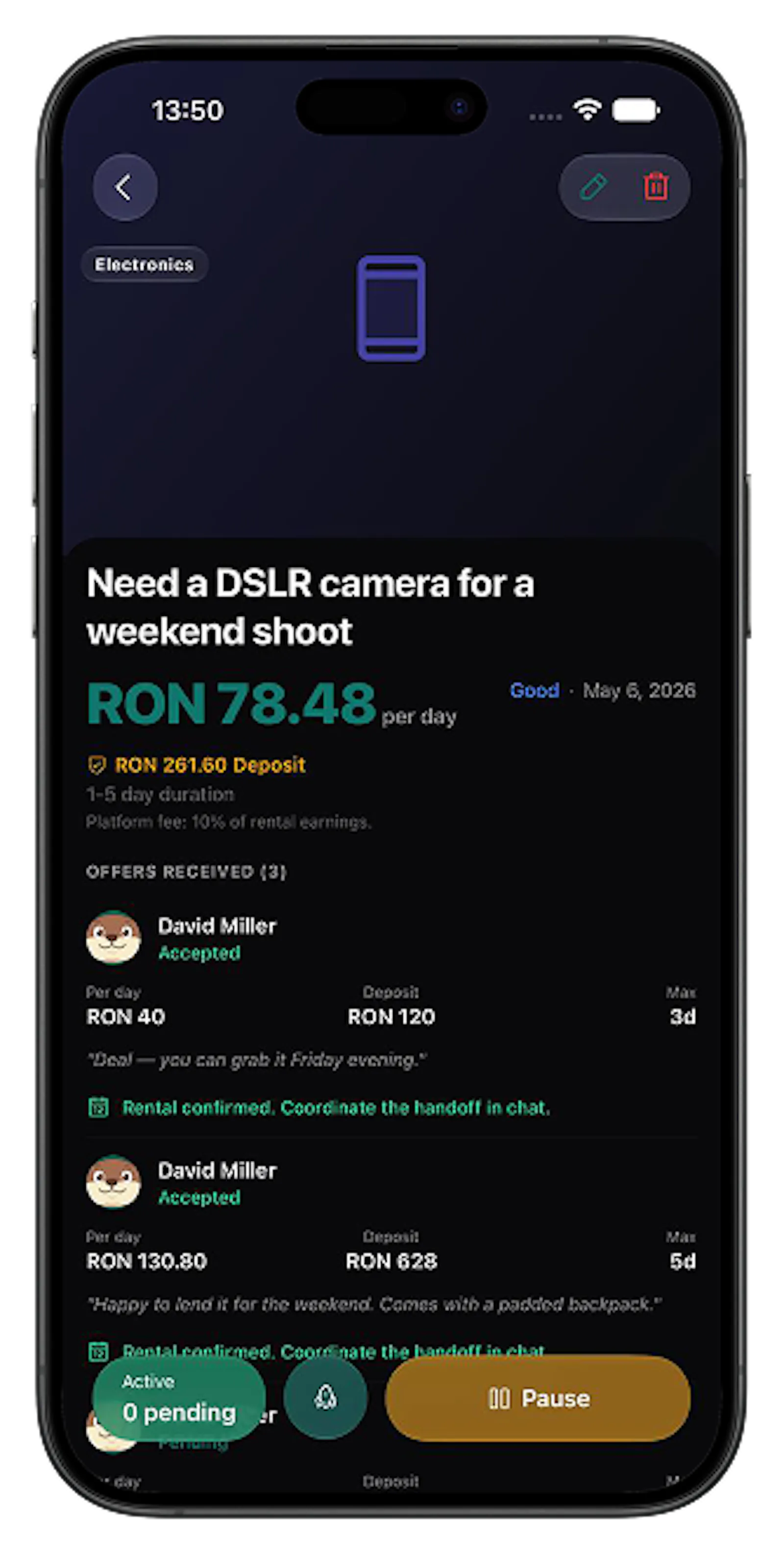 Neighborhood Task Marketplace screenshot 7