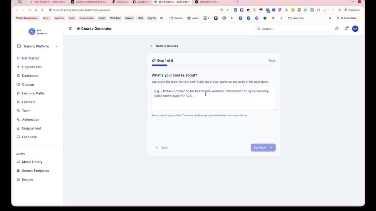 Skill Studio LMS gallery image