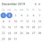 Every Day Calendar