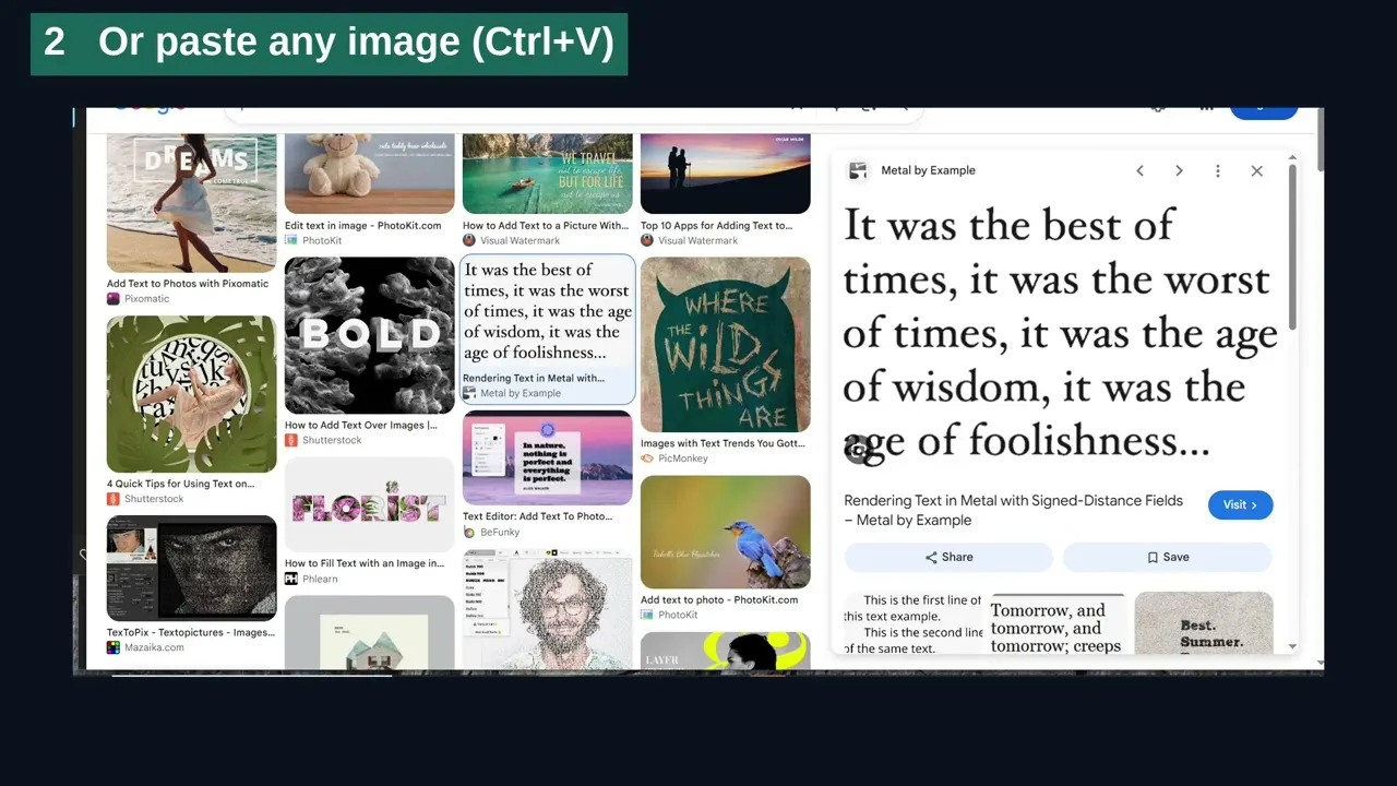 Extract Text from Image gallery image