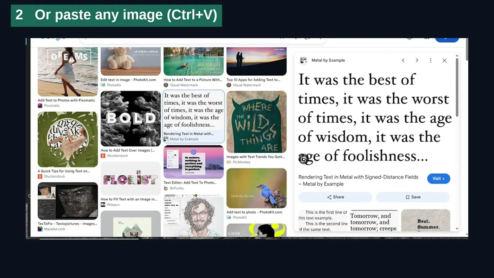 Extract Text from Image screenshot 1 (video preview)
