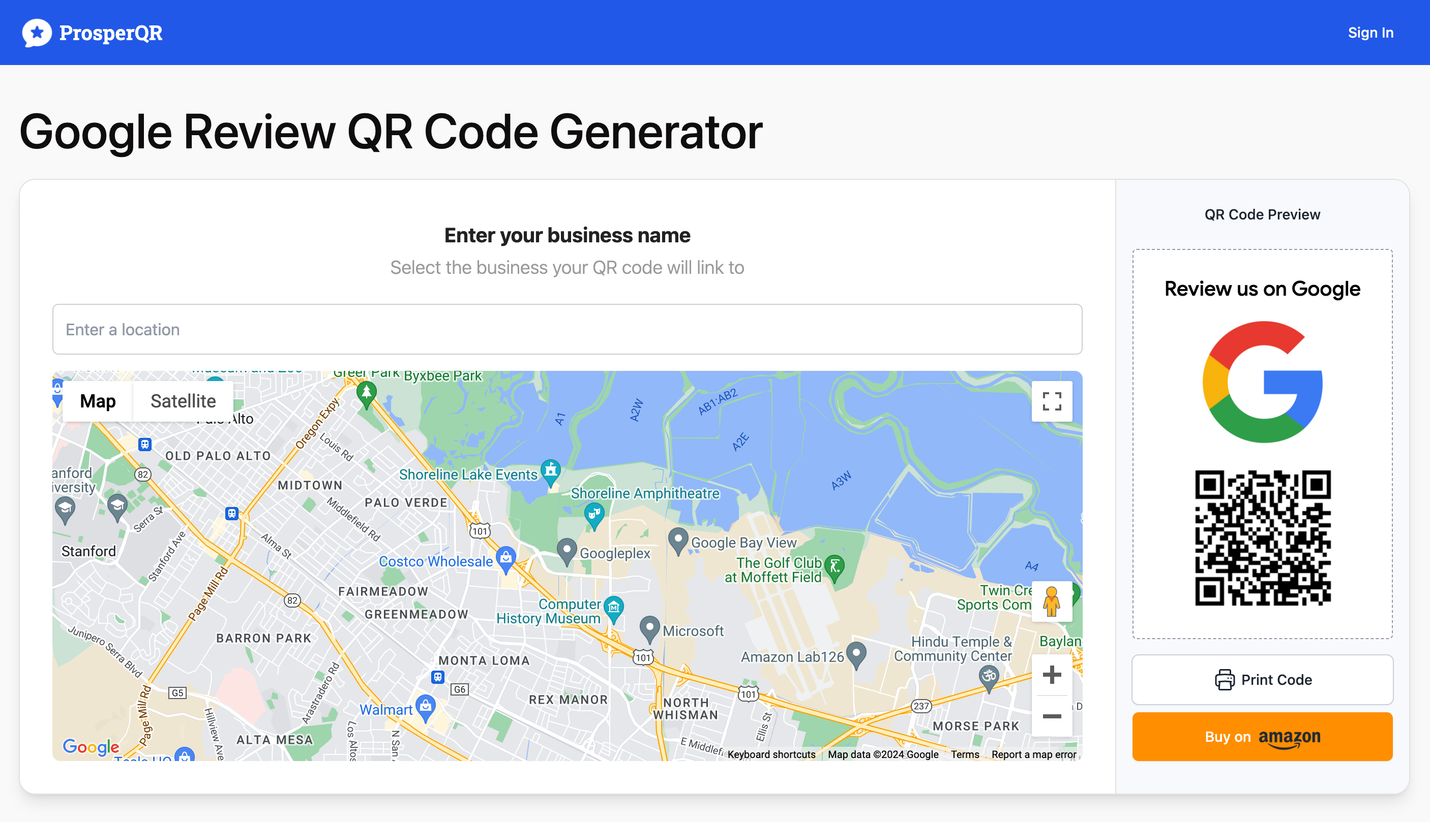 Google Review QR Code Generator media 2