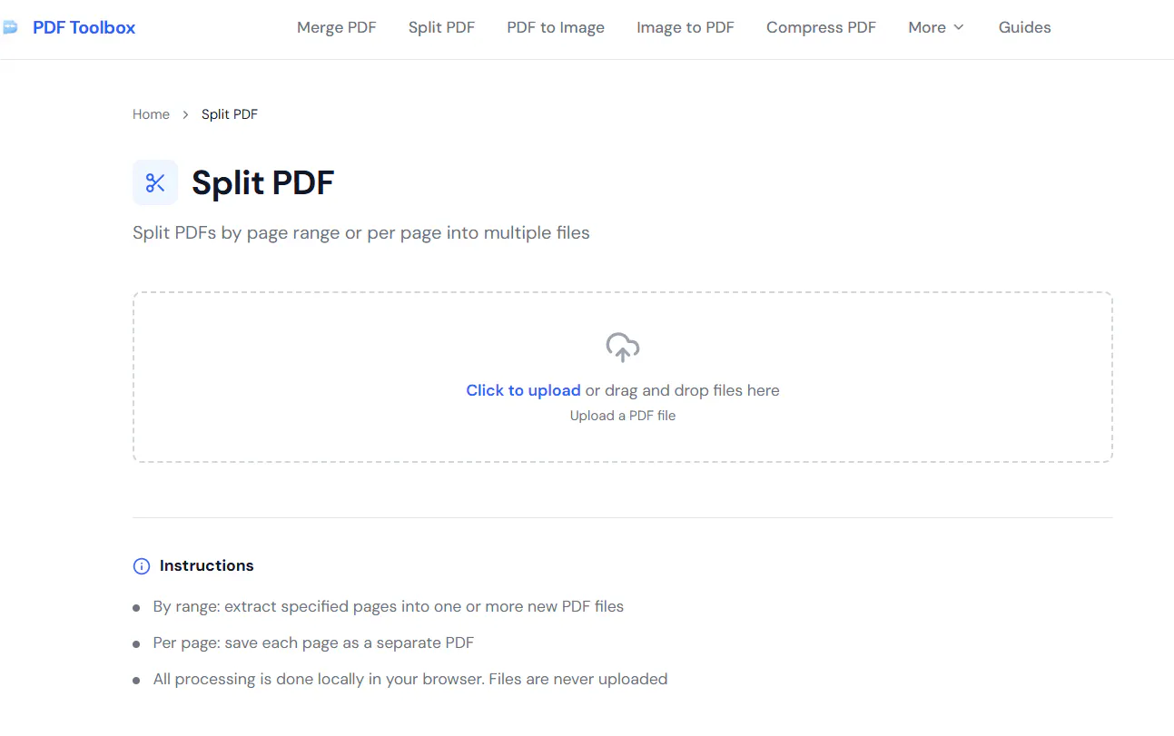 PDF Toolbox — Browser PDF Tools gallery image