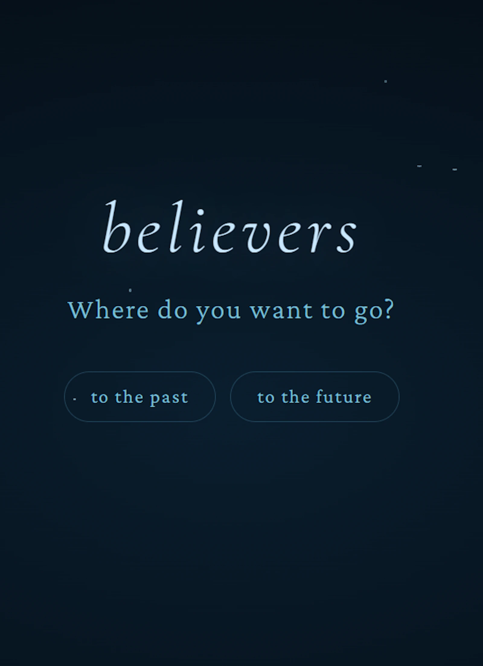 Believers screenshot 1