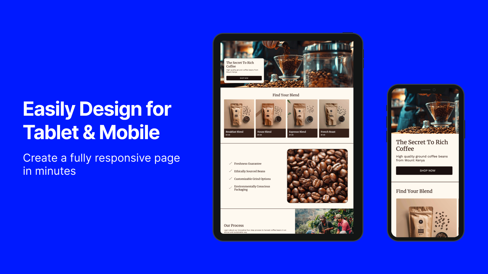 Складки - Страница на базе Canvas для Shopify медиа 4