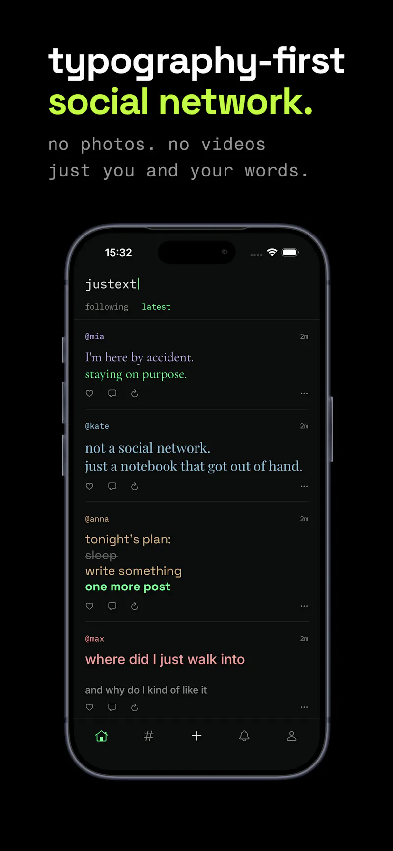 justext screenshot 1