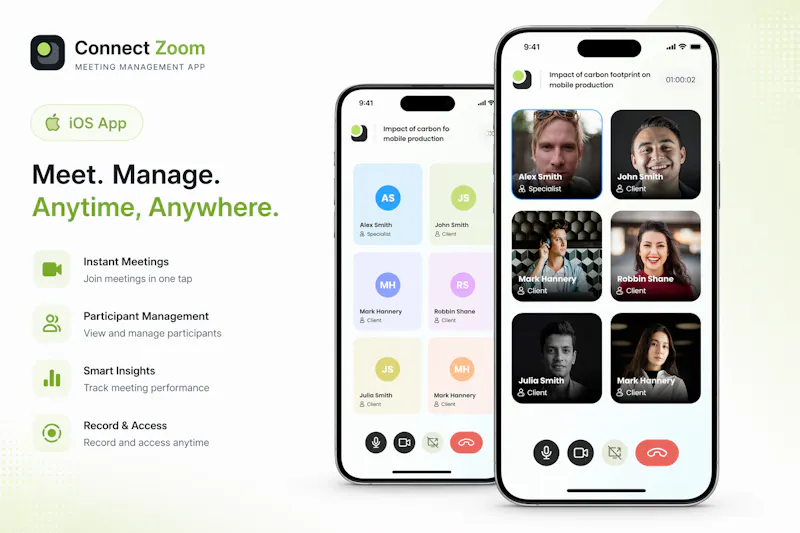 Connect Zoom - AI Meeting App screenshot 4