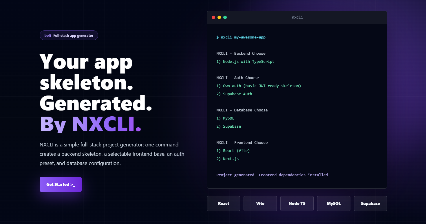 Nexa CLI gallery image