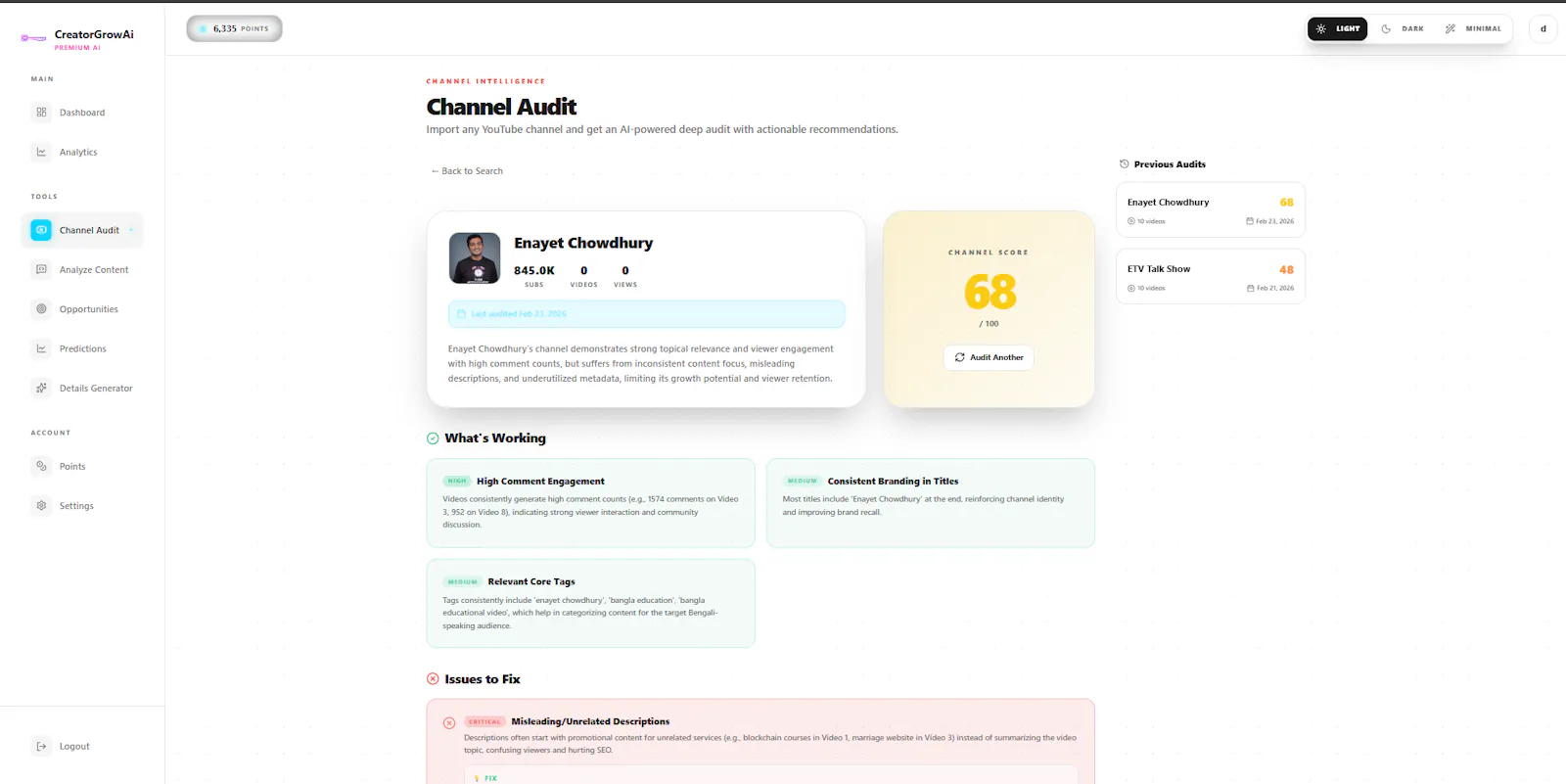 CreatorGrowAi screenshot 9