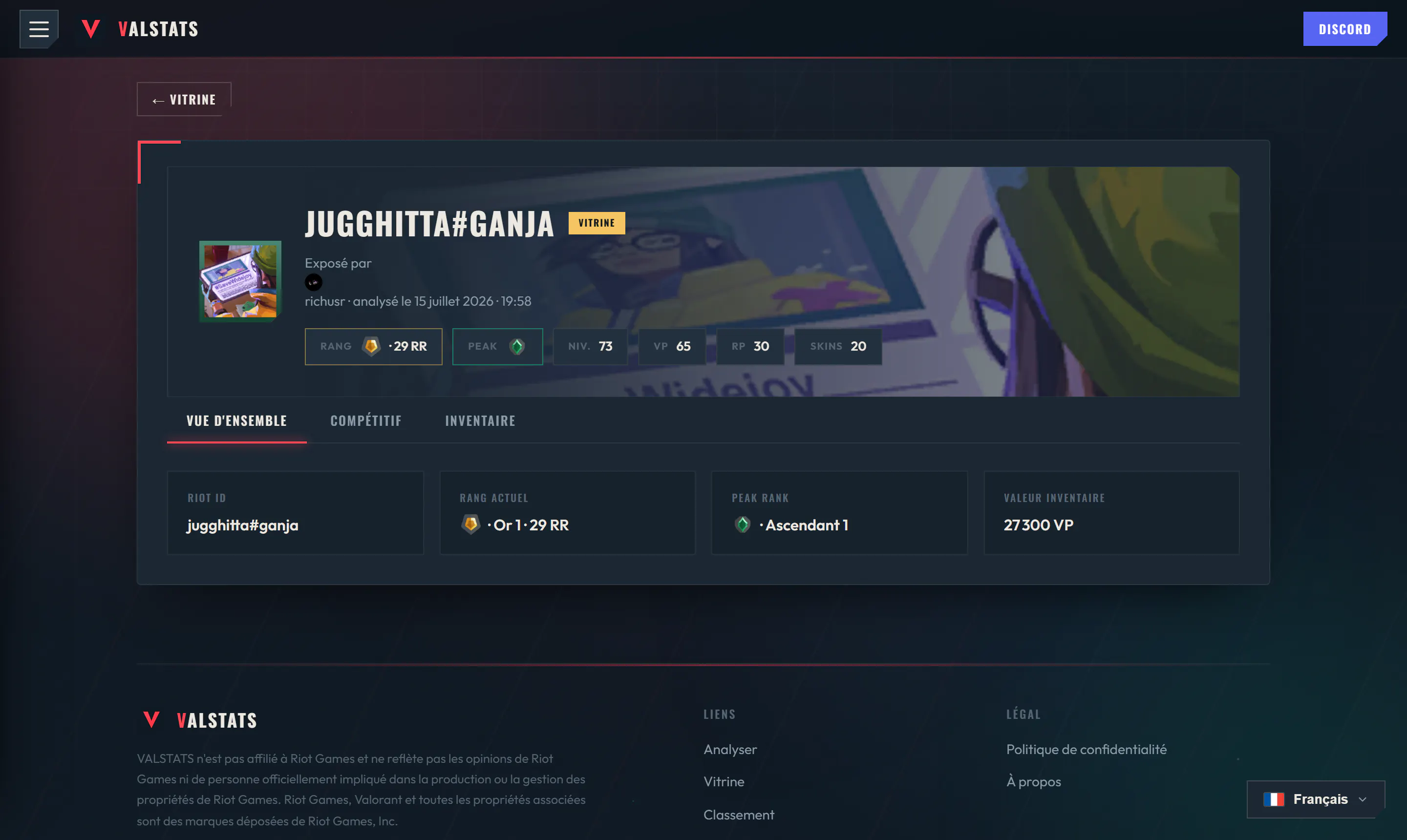 ValStats gallery image