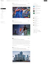 Glowist: Blog Website Template Next.js gallery image