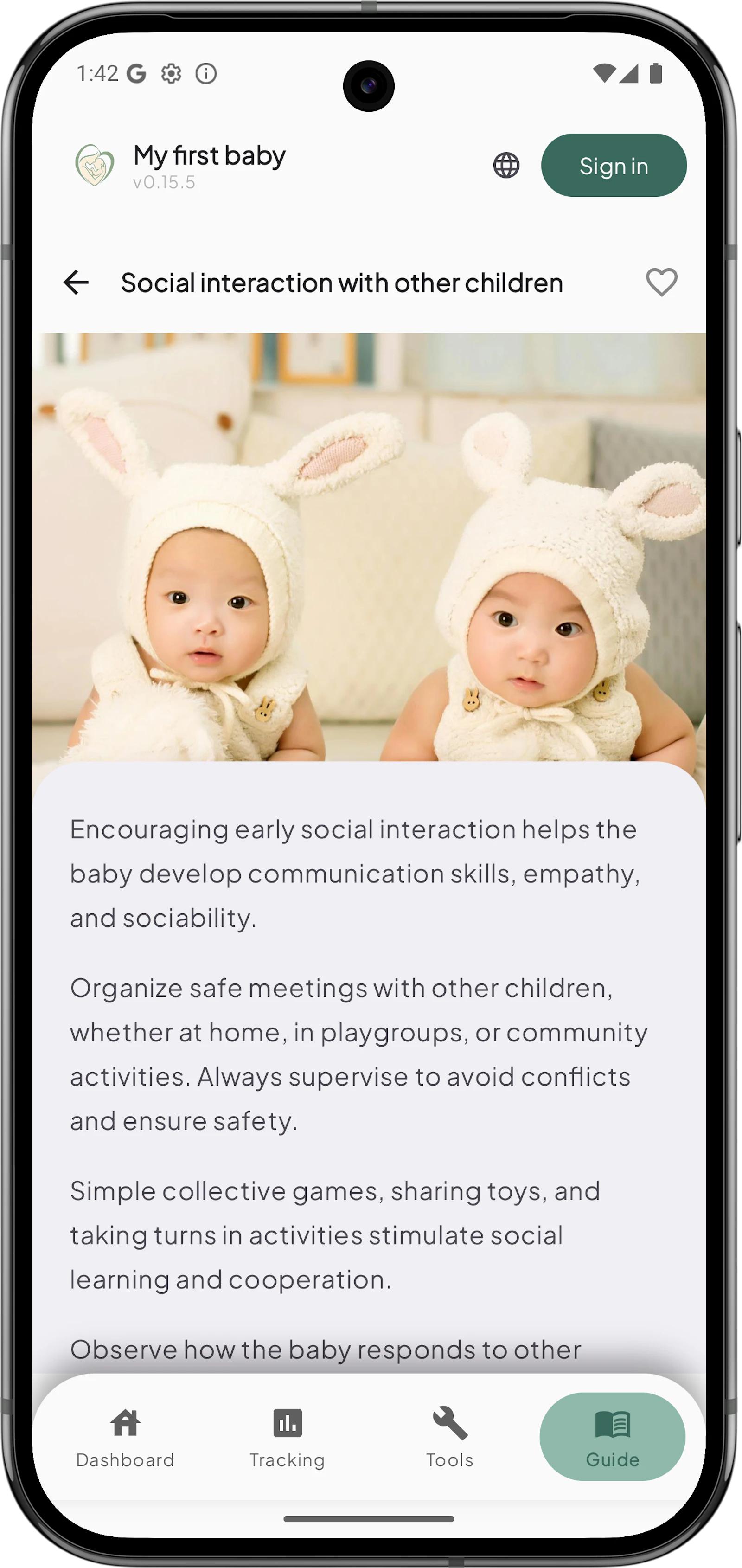 My Baby: Care & Tracker screenshot 3