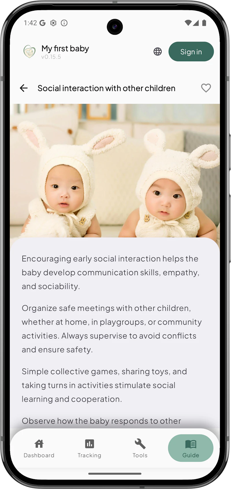 My Baby: Care & Tracker screenshot 3