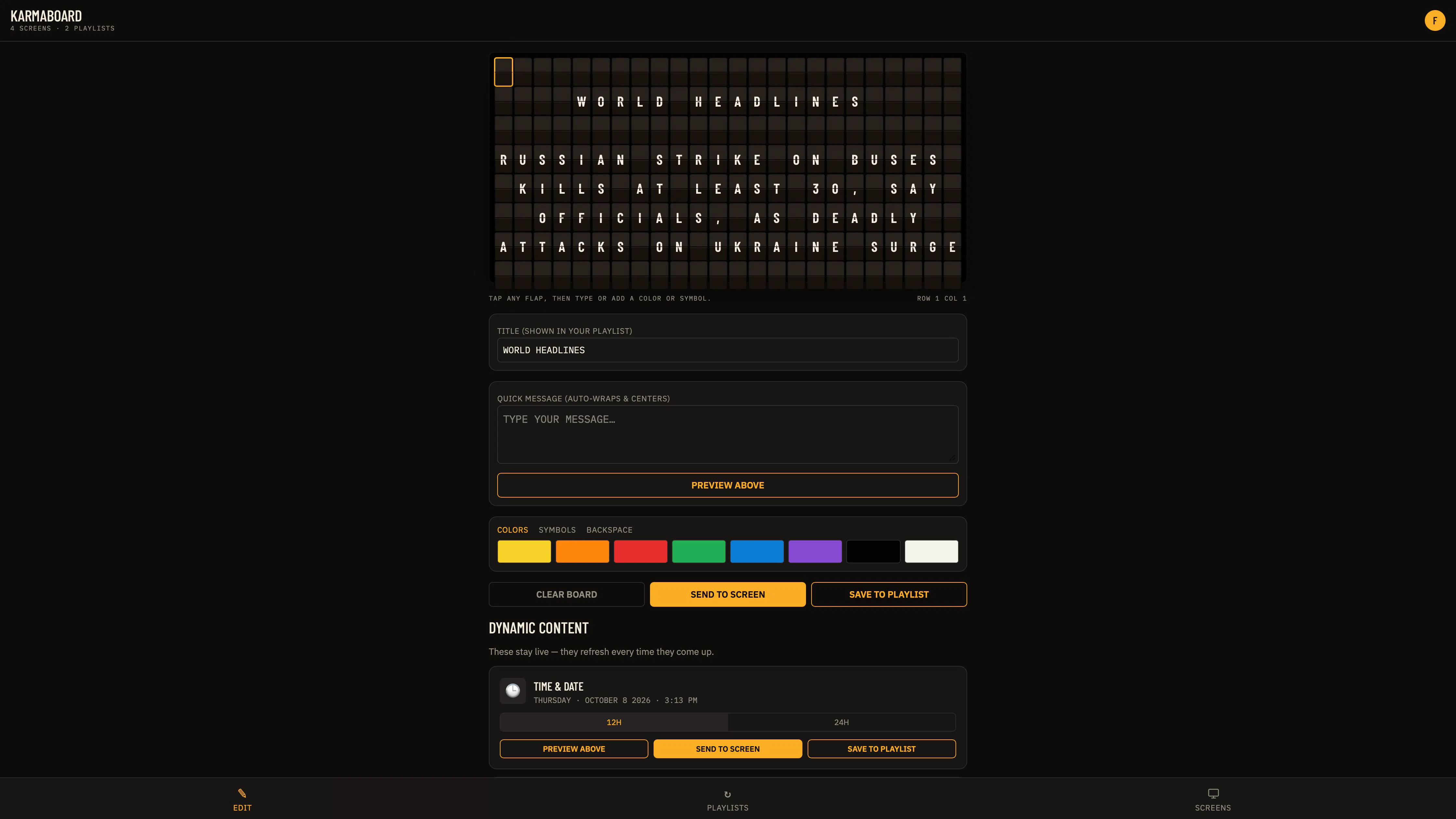 KarmaBoard gallery image