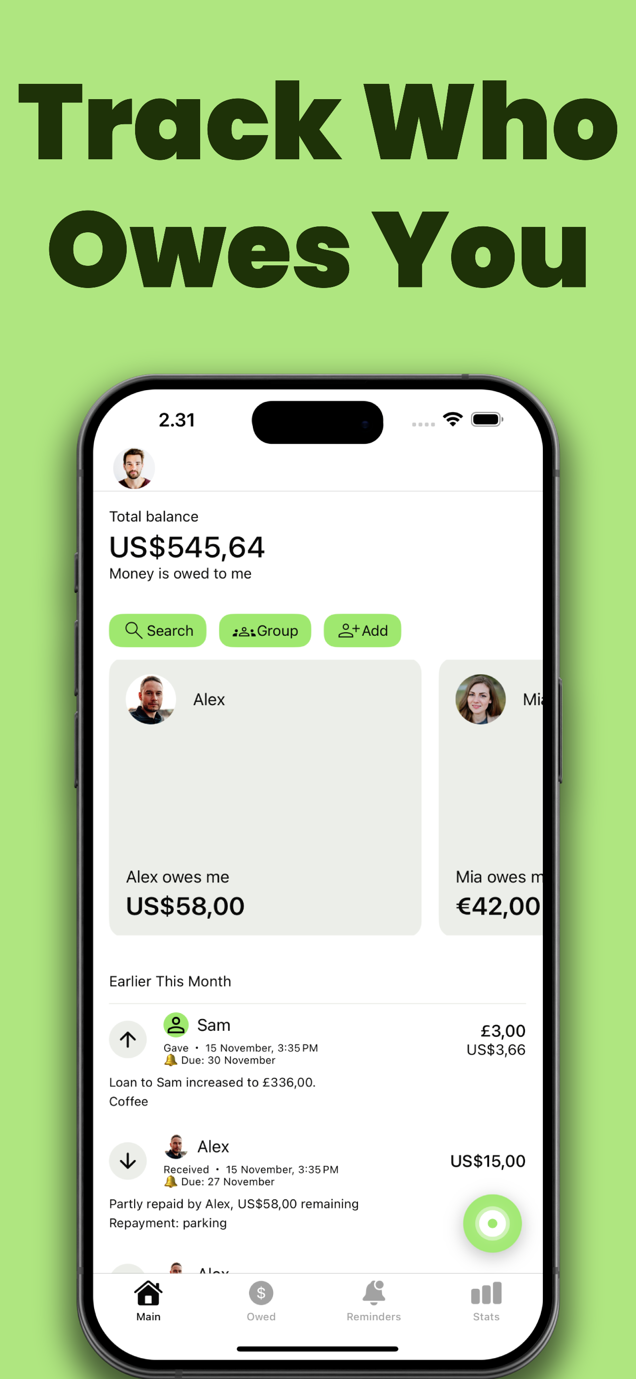 Loan Tracker: You Owe Me gallery image