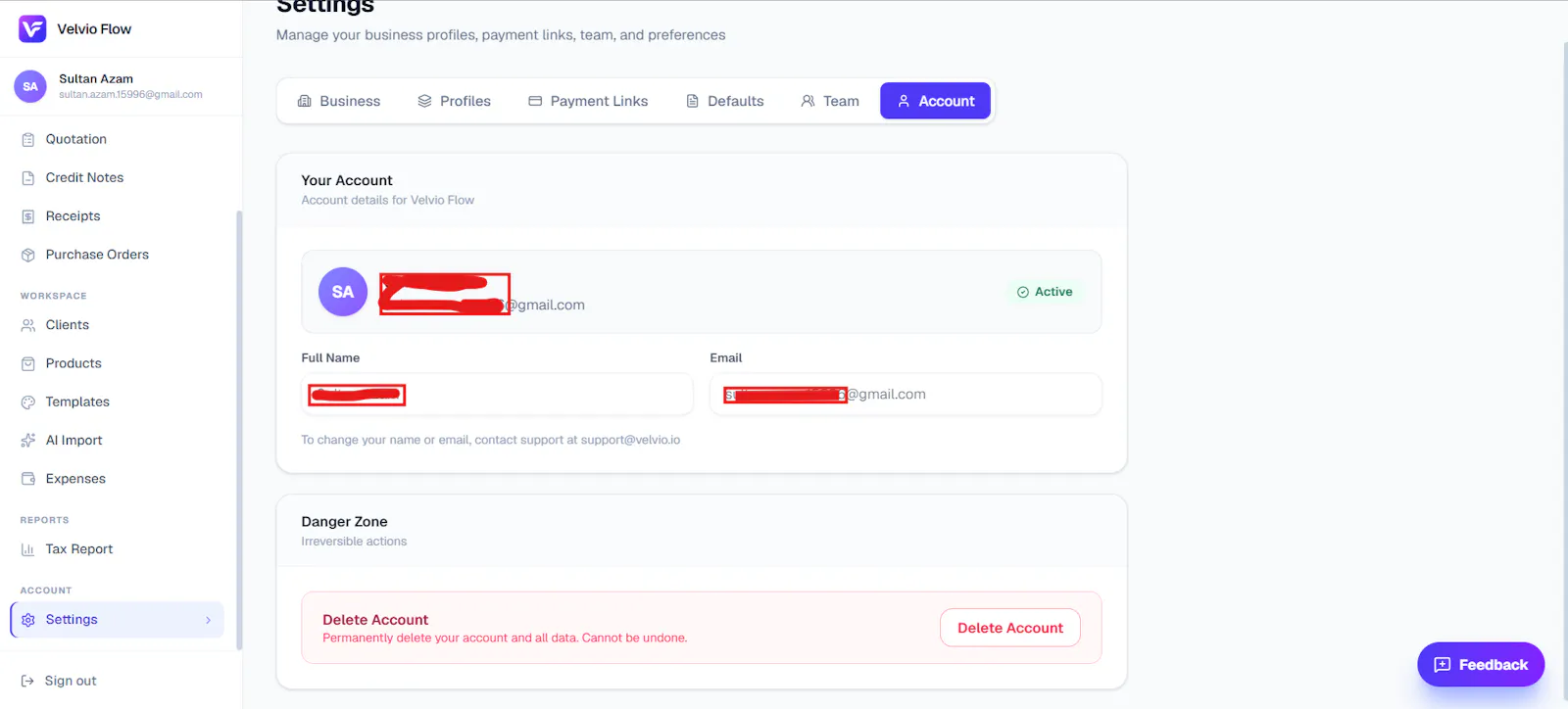 Velvio Flow — Professional Invoicing screenshot 15
