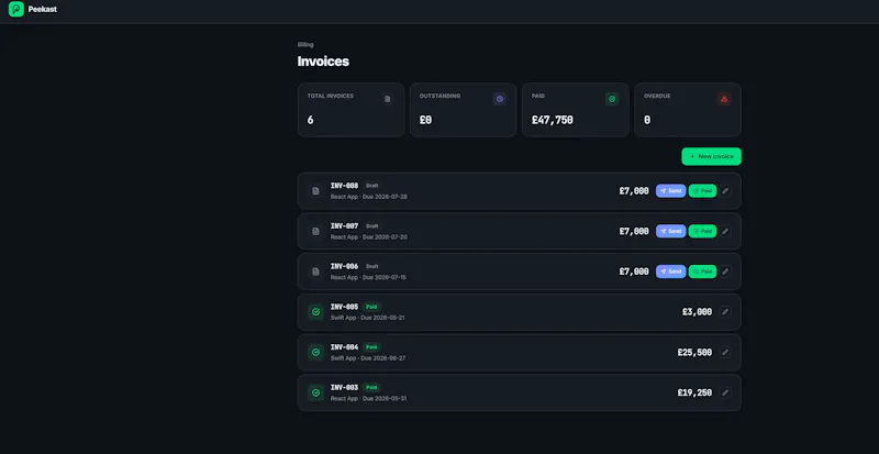 Peekast screenshot 5