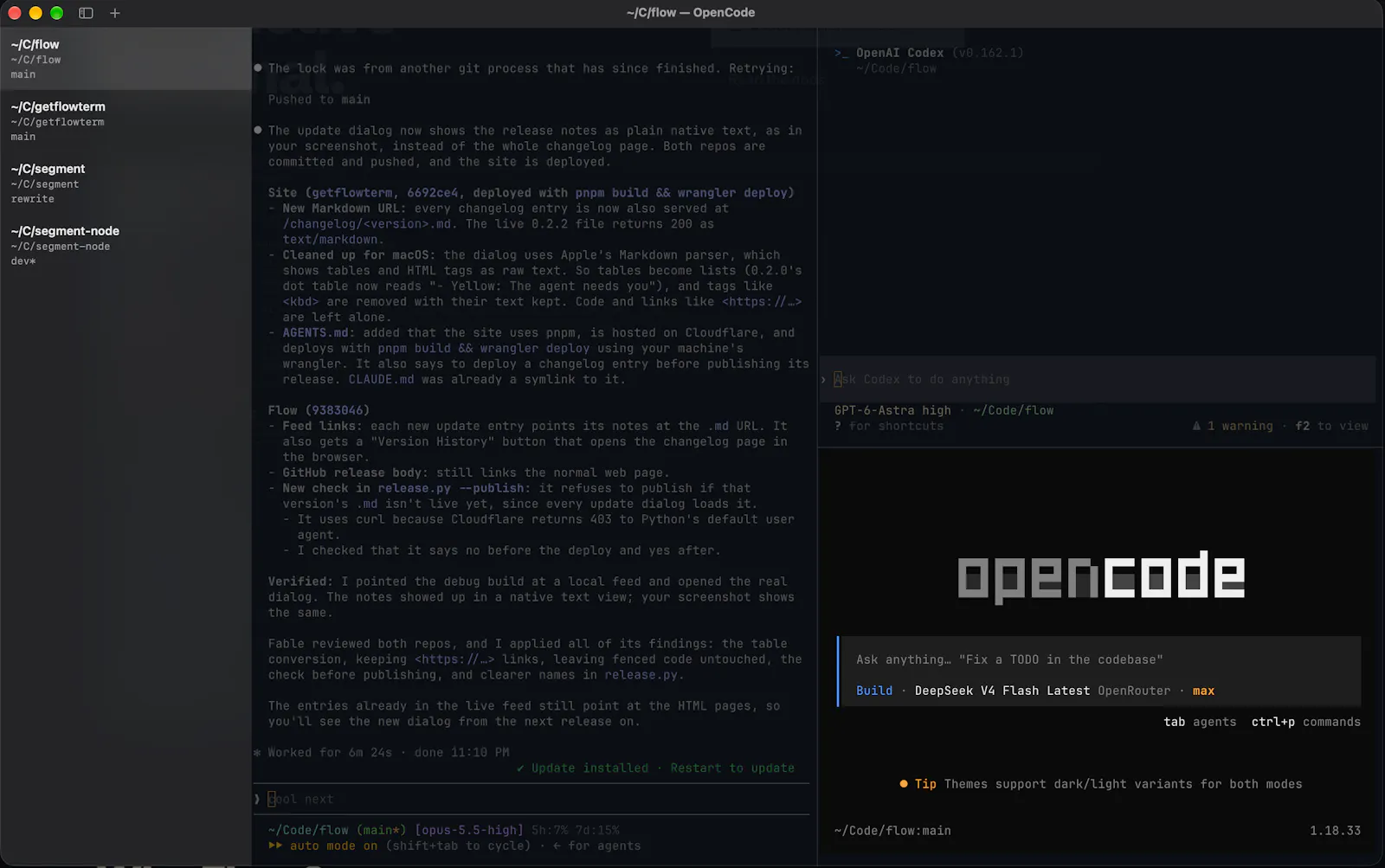 Flow screenshot 2