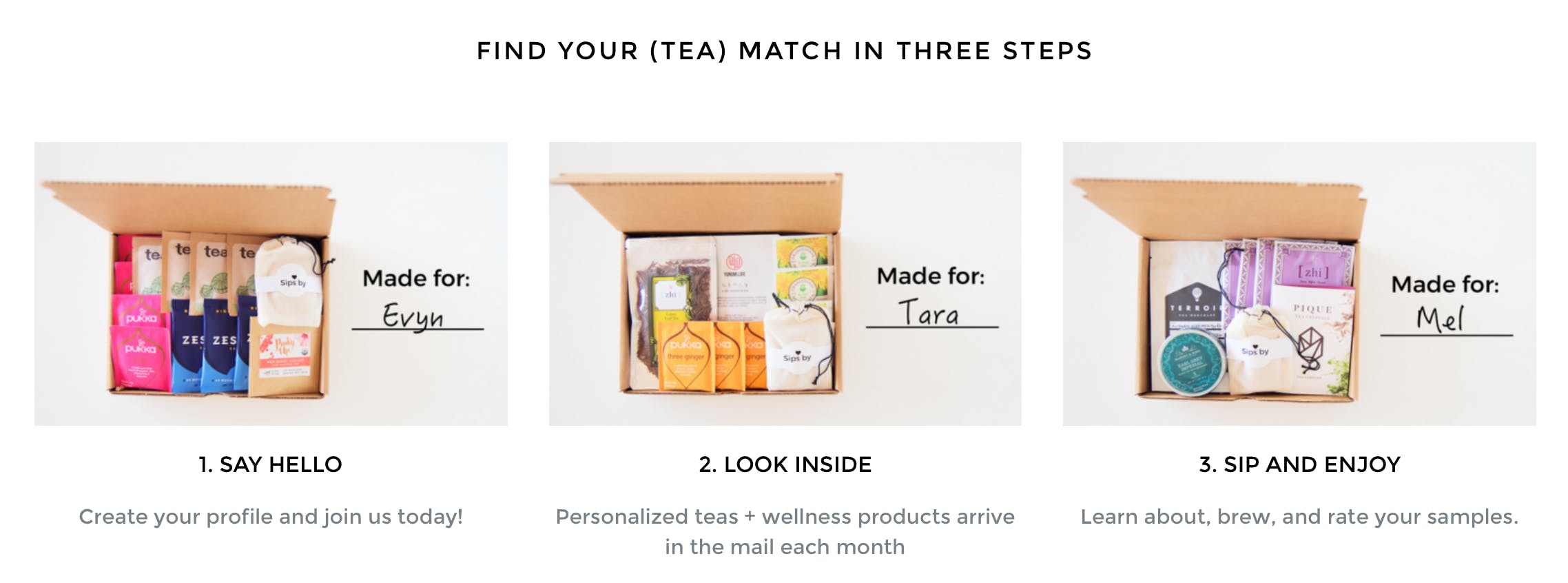 Sips by - Personalized Tea Discovery Box media 3