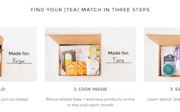 Sips by - Personalized Tea Discovery Box media 3