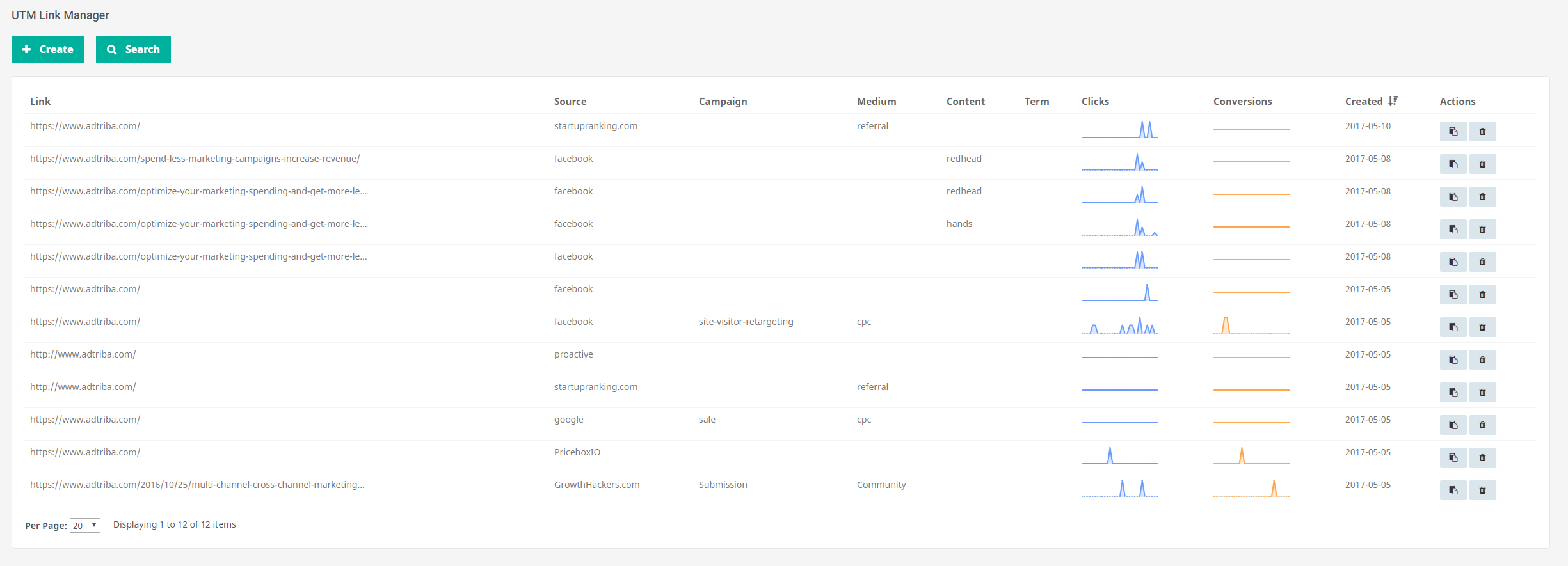 Free UTM Link Manager gallery image