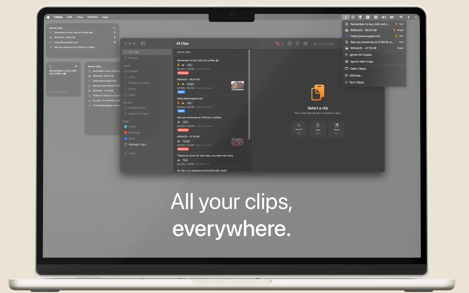 Clippo - Clipboard Manager screenshot 4