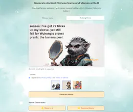 AIwukong.art gallery image