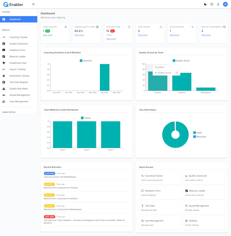 Qenabler screenshot 2