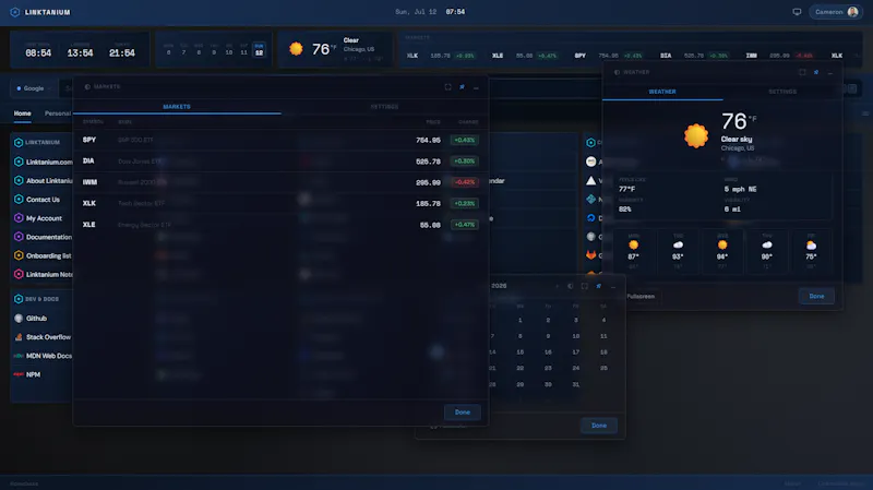 Linktanium screenshot 3