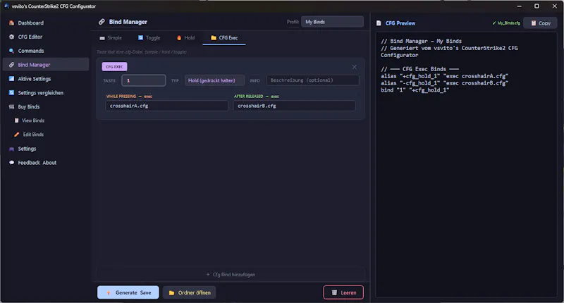 CS2 CFG Configurator screenshot 4