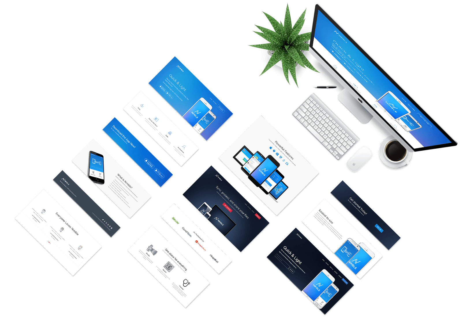 Nimble Theme for WordPress gallery image