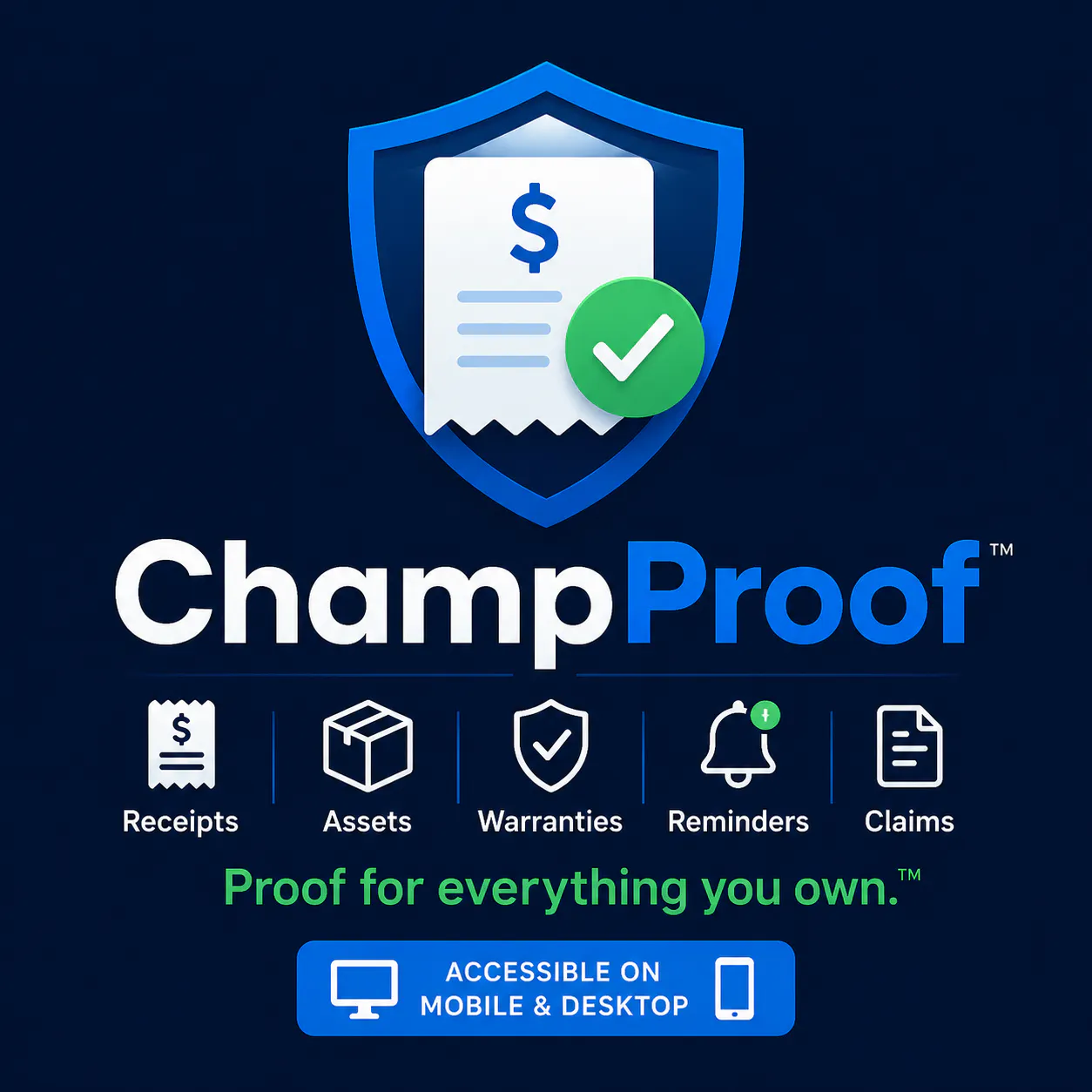 ChampProof logo