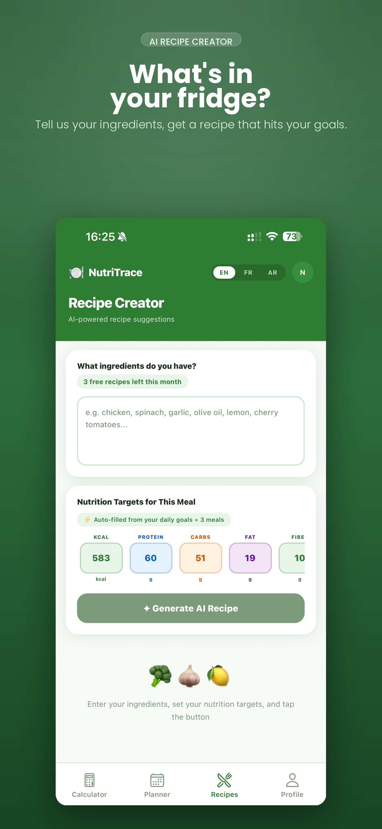 NutriTrace App gallery image