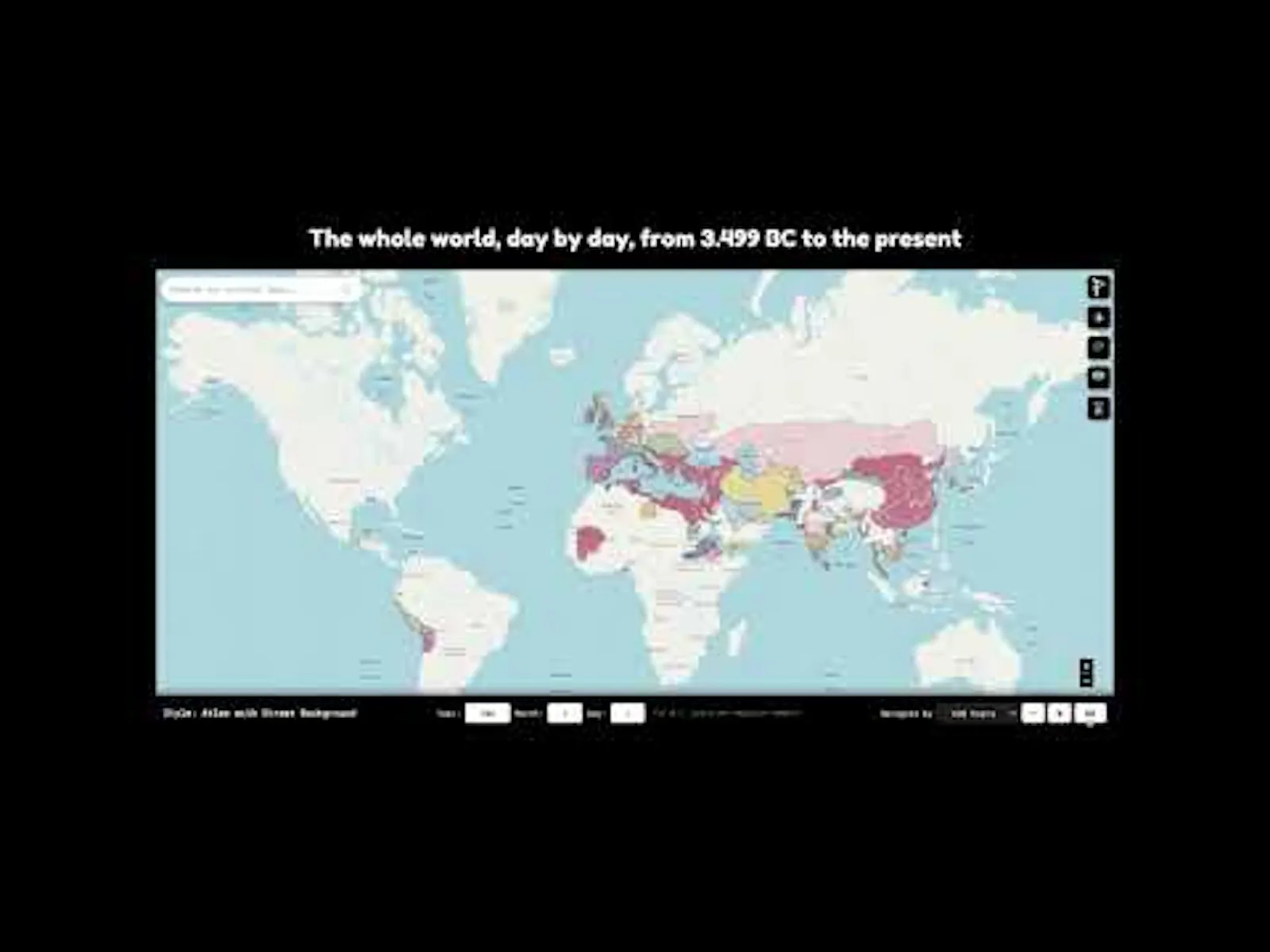 Time Navigator of Human History screenshot 1 (video preview)
