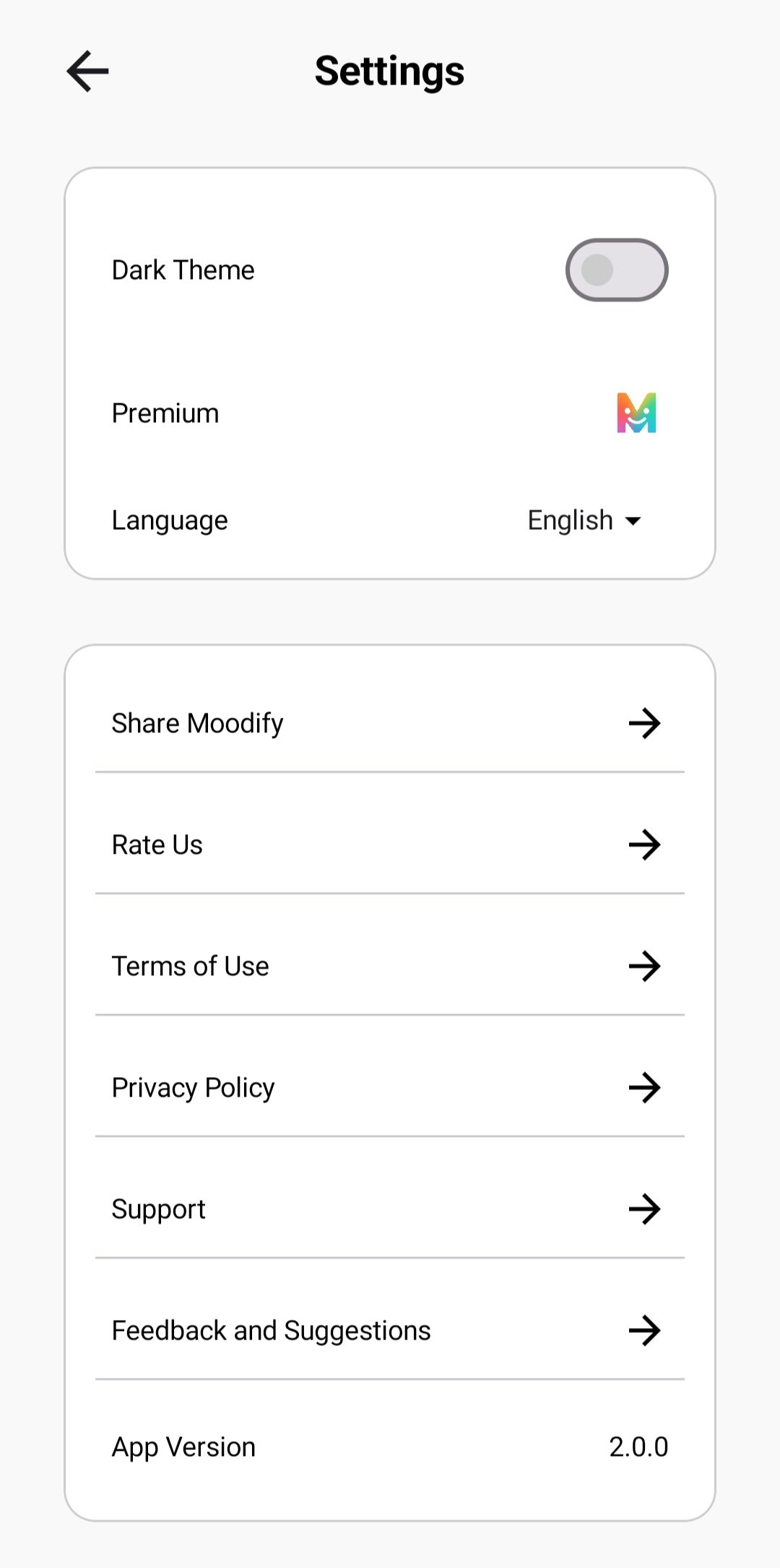 Moodify media 2