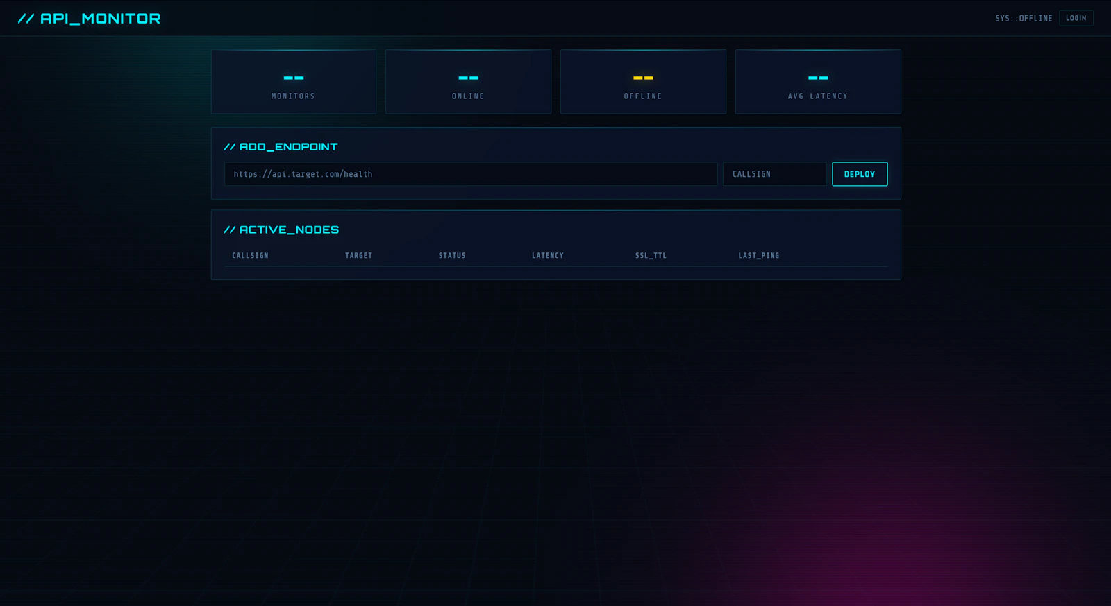 API Monitor // v2.1 screenshot 1