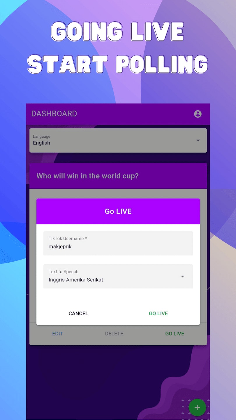 Media Bỏ phiếu tương tác - TT Live - Tương tác Tiktok Bỏ phiếu trực tiếp 3