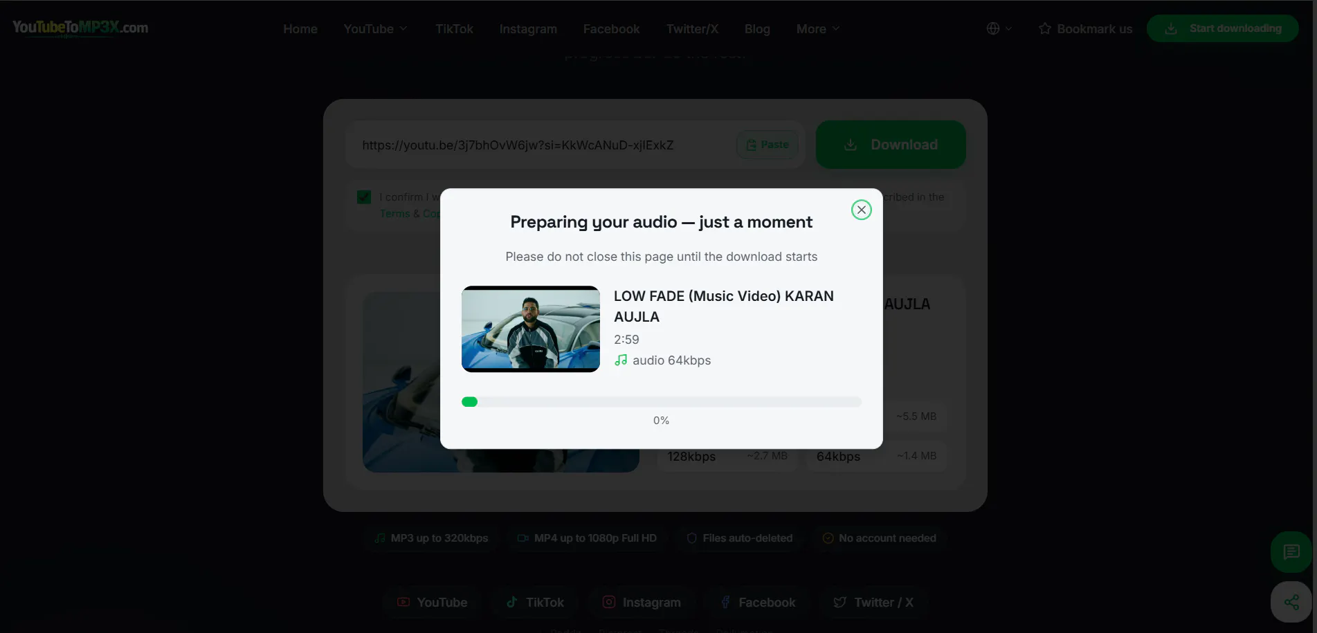 YouTubeToMP3X gallery image