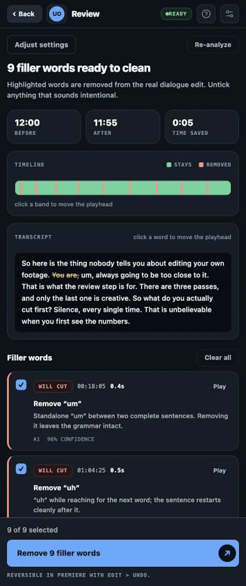 Um Out AI screenshot 4