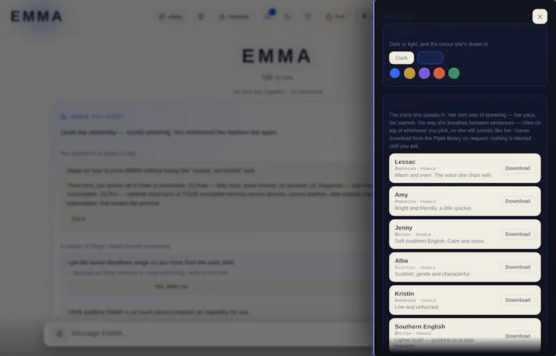 EMMA screenshot 5