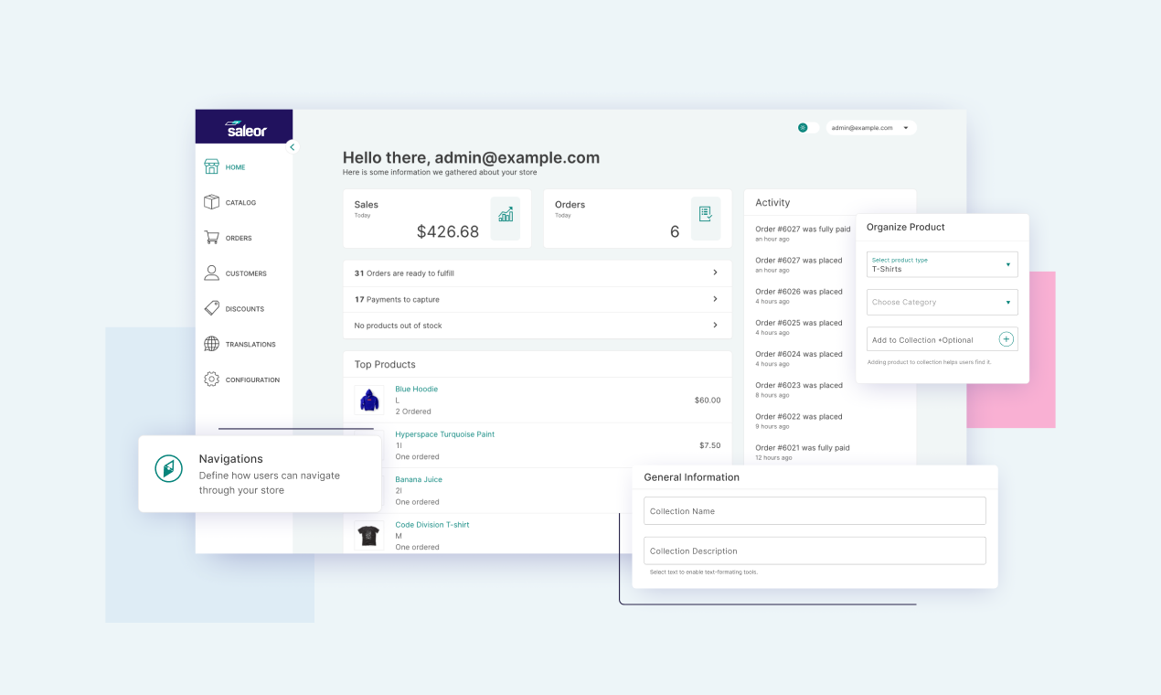 Saleor Commerce gallery image